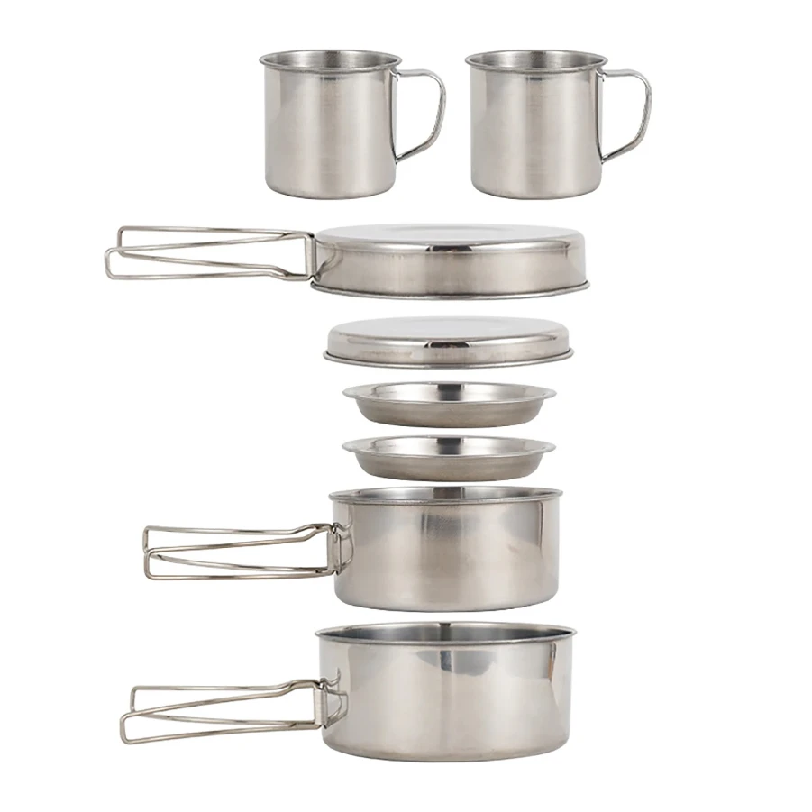 Mess Kit Titanium - طقم أواني طهي للتخييم مكون من
