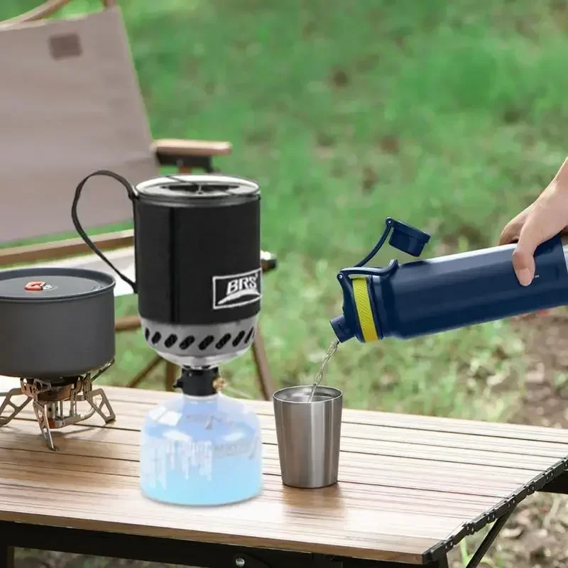 Camping Cooking Jet - موقد غاز محمول BRS-61 مع مبادل