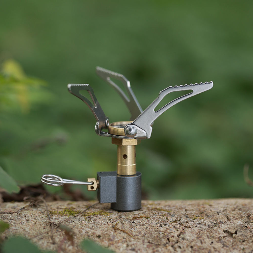 Camping Cooking Gas Stove Portable Tool - موقد غاز خفيف الوزن للغاية، مثالي
