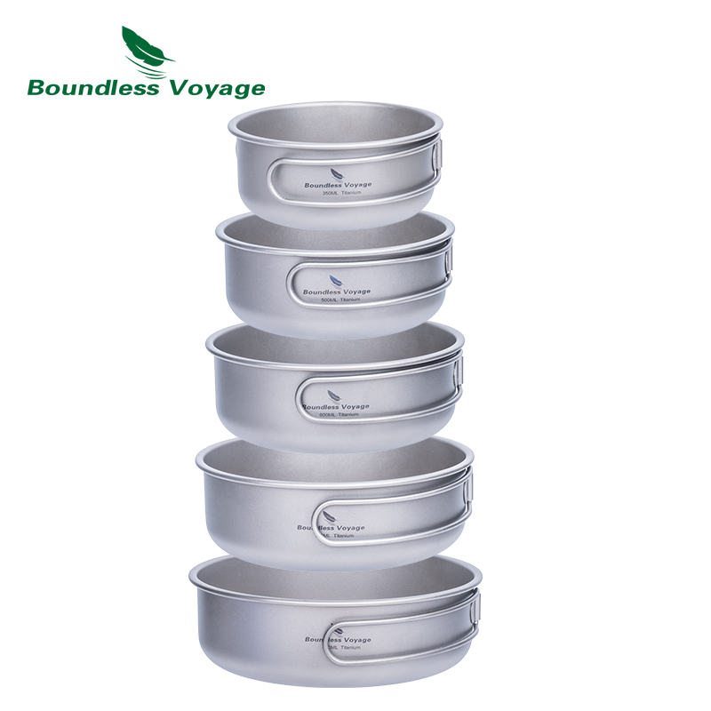 Mess Kit Titanium - رحلة لا حدود لها أطباق التيتانيوم