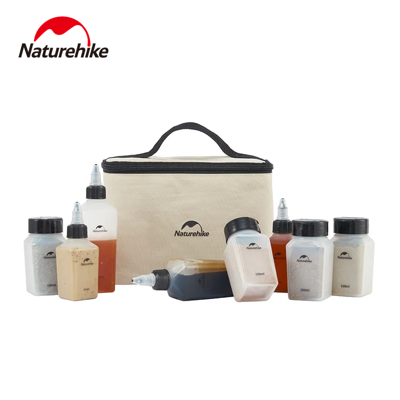 Camping Cooking Oil Container - مجموعة زجاجات توابل للتخييم من نيتشرهايك،