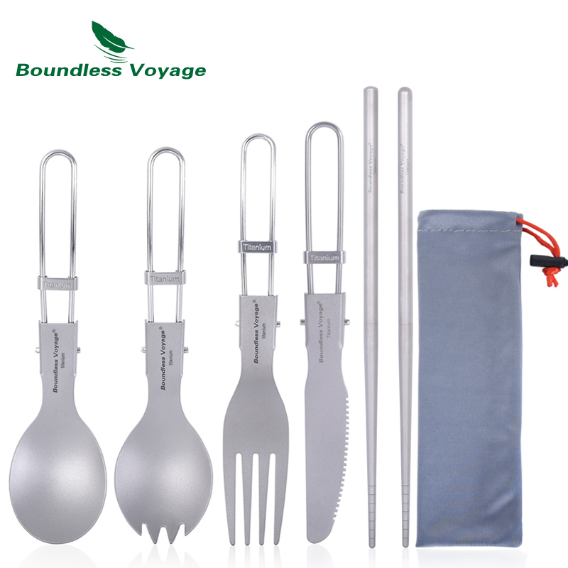 Mess Kit Titanium - رحلة لا حدود لها التيتانيوم أدوات