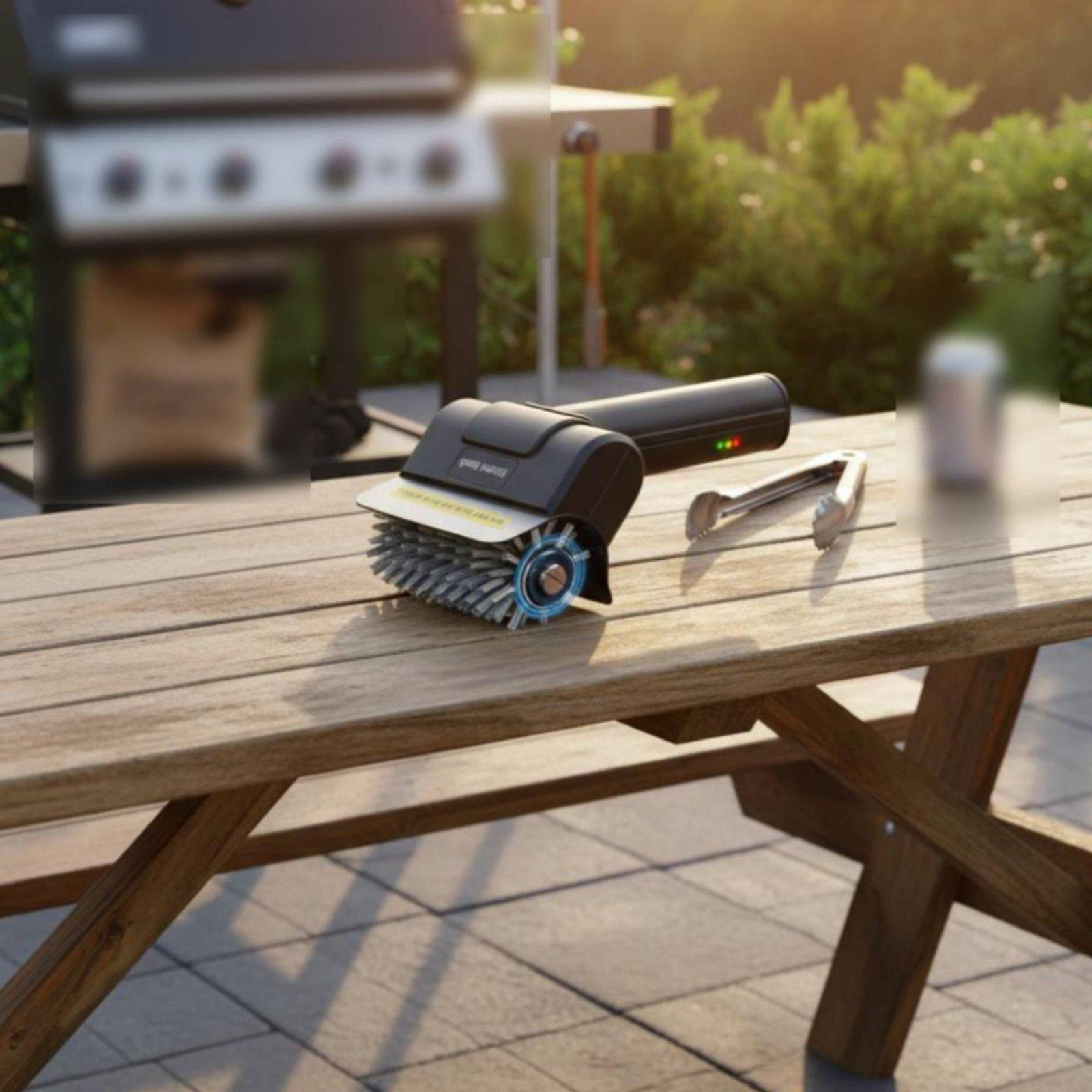 Camping Cooking Grill - فرشاة تنظيف الشواية الكهربائية قابلة للشحن