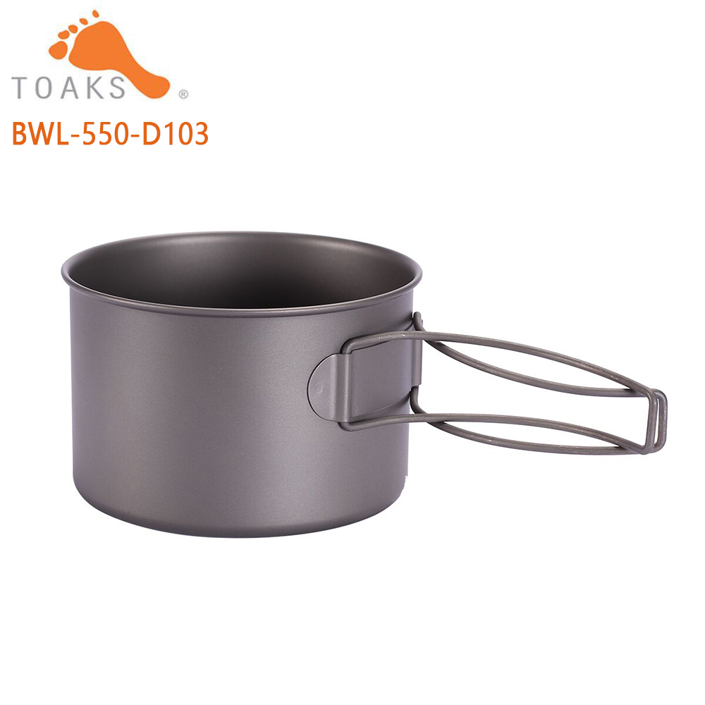 TOAKS BWL-550 التخييم التيتاني - مراجعة Mess Kit Titanium وسعره