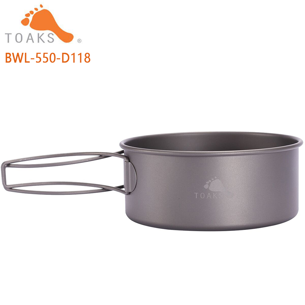 TOAKS BWL-550 التخييم التيتاني - مراجعة Mess Kit Titanium وسعره
