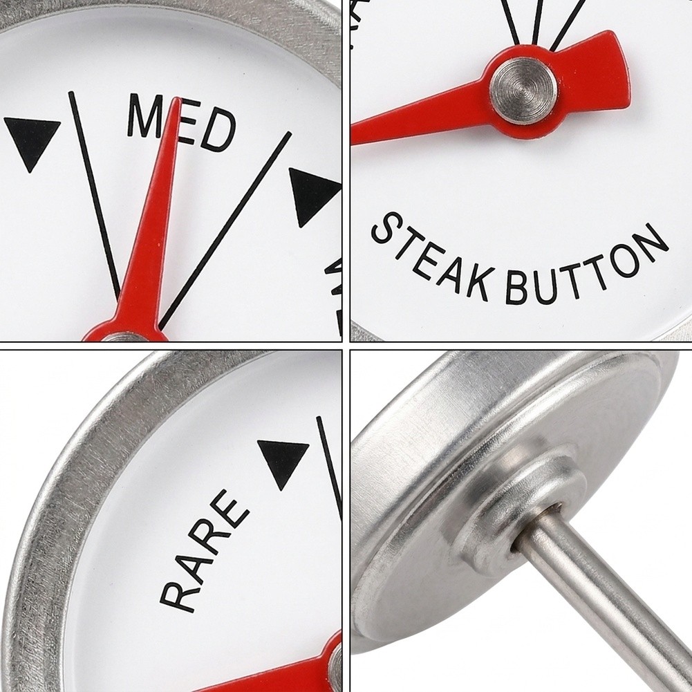 4 قطع من مقياس حرارة اللحوم ال - مراجعة Meat Thermometer Camp وسعره