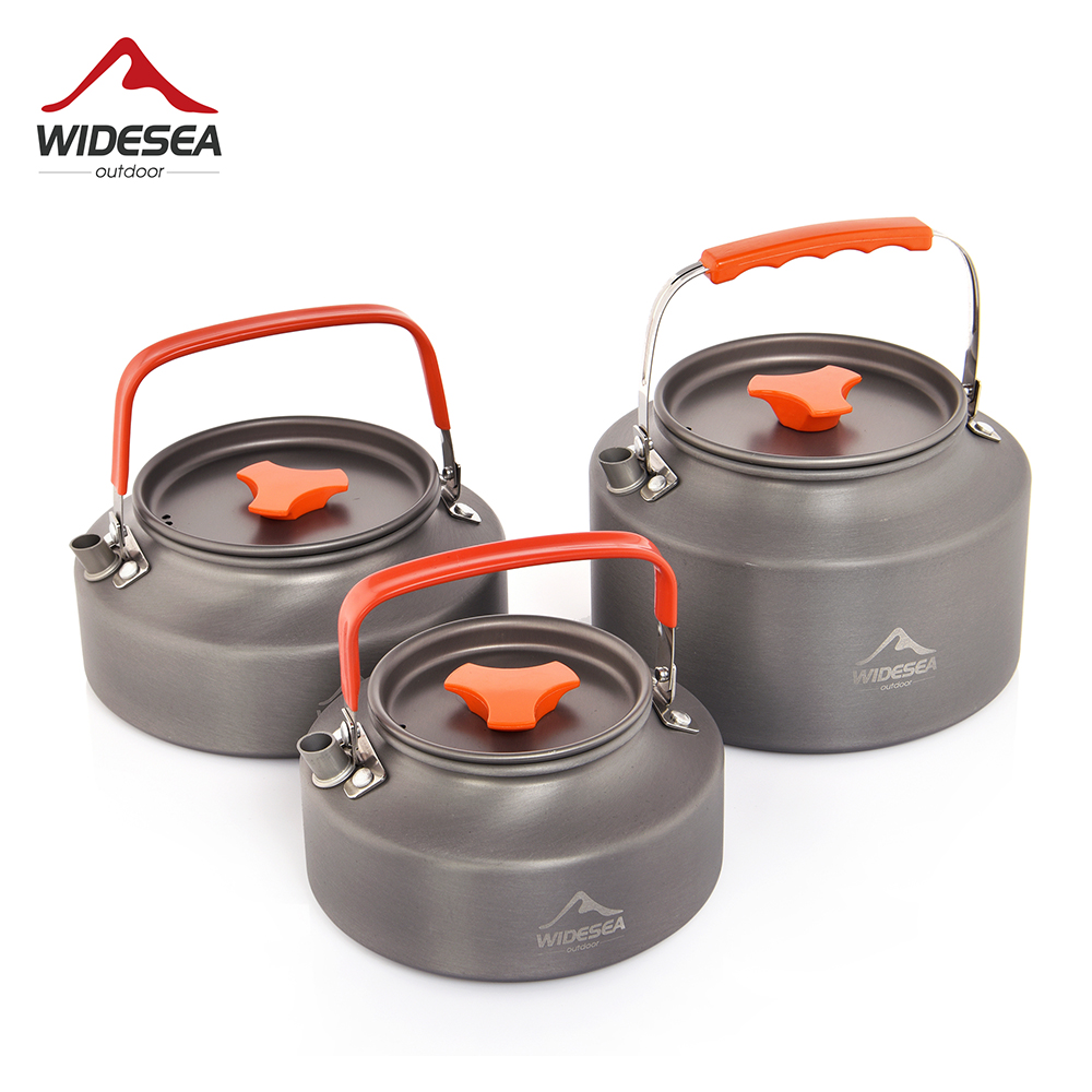Widesea 1.1L 2L1.5L التخييم غل - مراجعة Camping Cooking Pan Set وسعره