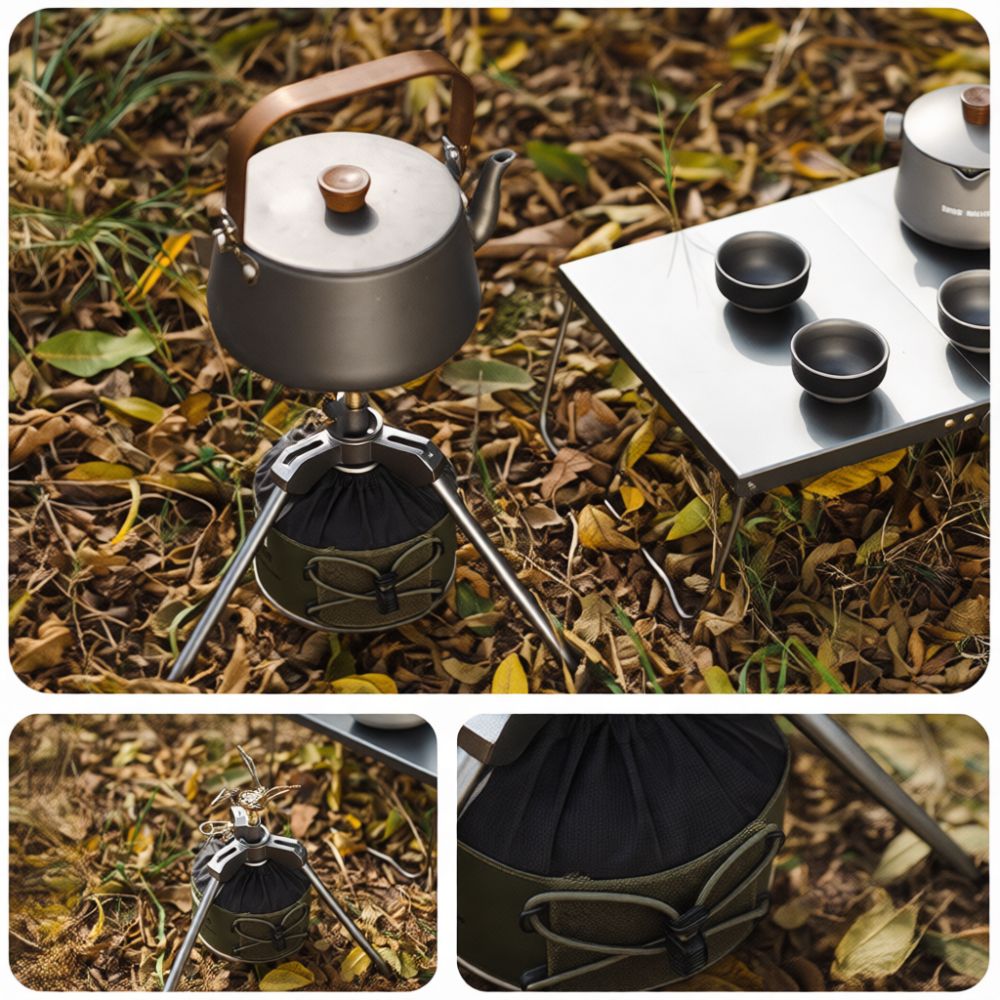 موقد غاز محمول للتخييم، مناسب  - مراجعة Camping Cooking Gas Stove Portable Tool وسعره
