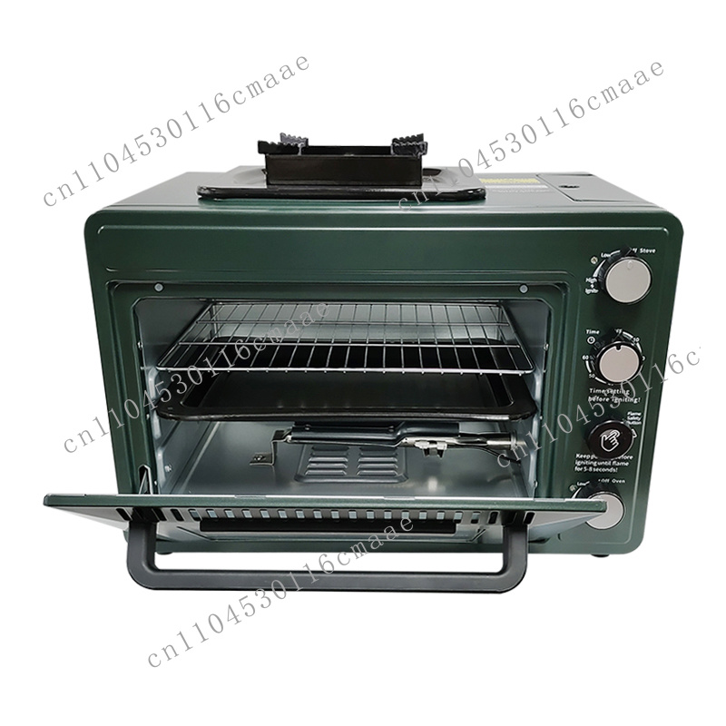 فرن غاز احترافي للشواء في الهو - مراجعة Camping Cooking Gas Stove Portable Tool وسعره