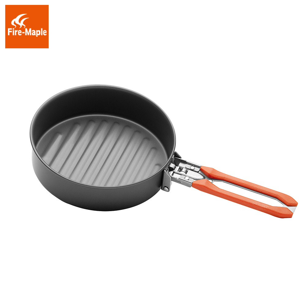 النار القيقب عيد 1 في الهواء ا - مراجعة Camping Cooking Pan Set وسعره