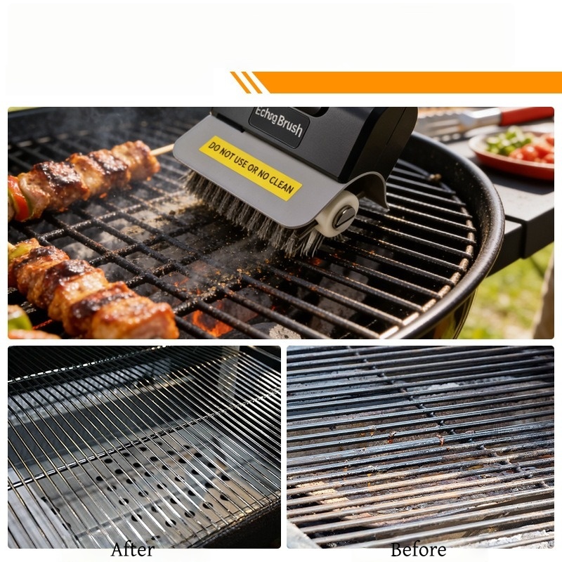 فرشاة الشواء الكهربائية من جاس - مراجعة Camping Cooking Grill وسعره