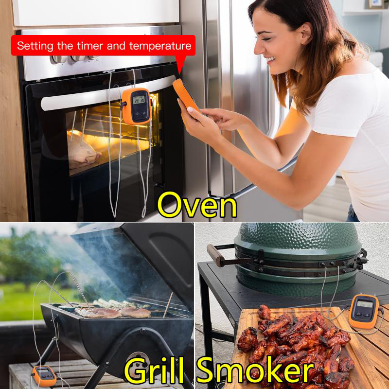 ترمومتر طعام رقمي لاسلكي جديد  - مراجعة Meat Thermometer Camp وسعره