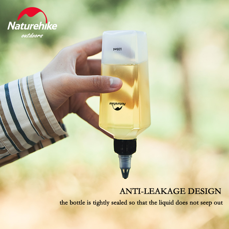 Naturehike التوابل جرة 8 قطعة  - مراجعة Camping Cooking Oil Container وسعره