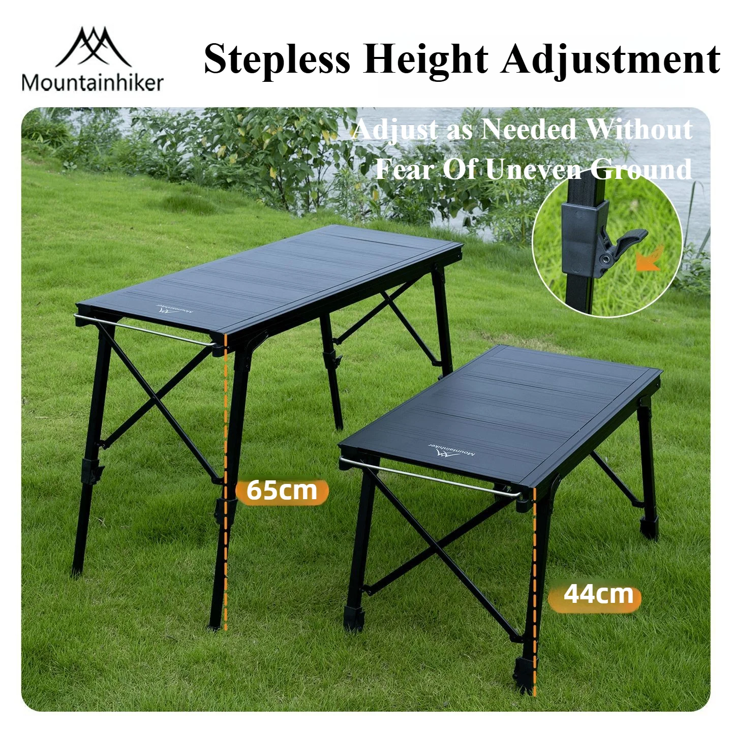 Mountainhiker التخييم للطي رفع - مراجعة Camp Grill Portable Folding وسعره