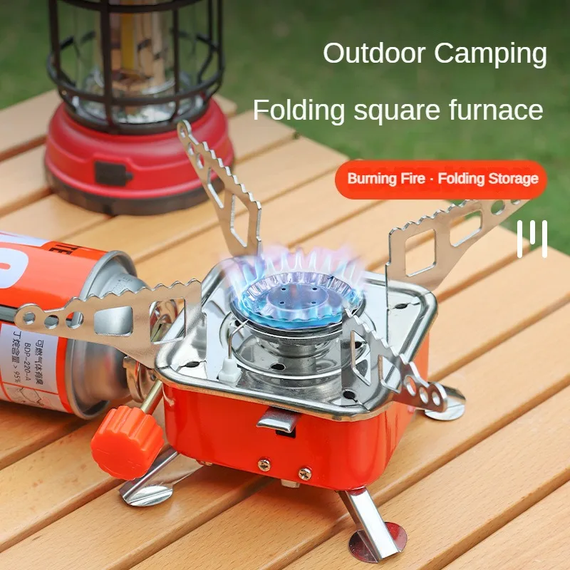موقد غاز محمول صغير مربع الشكل - مراجعة Camp Grill Portable Folding وسعره