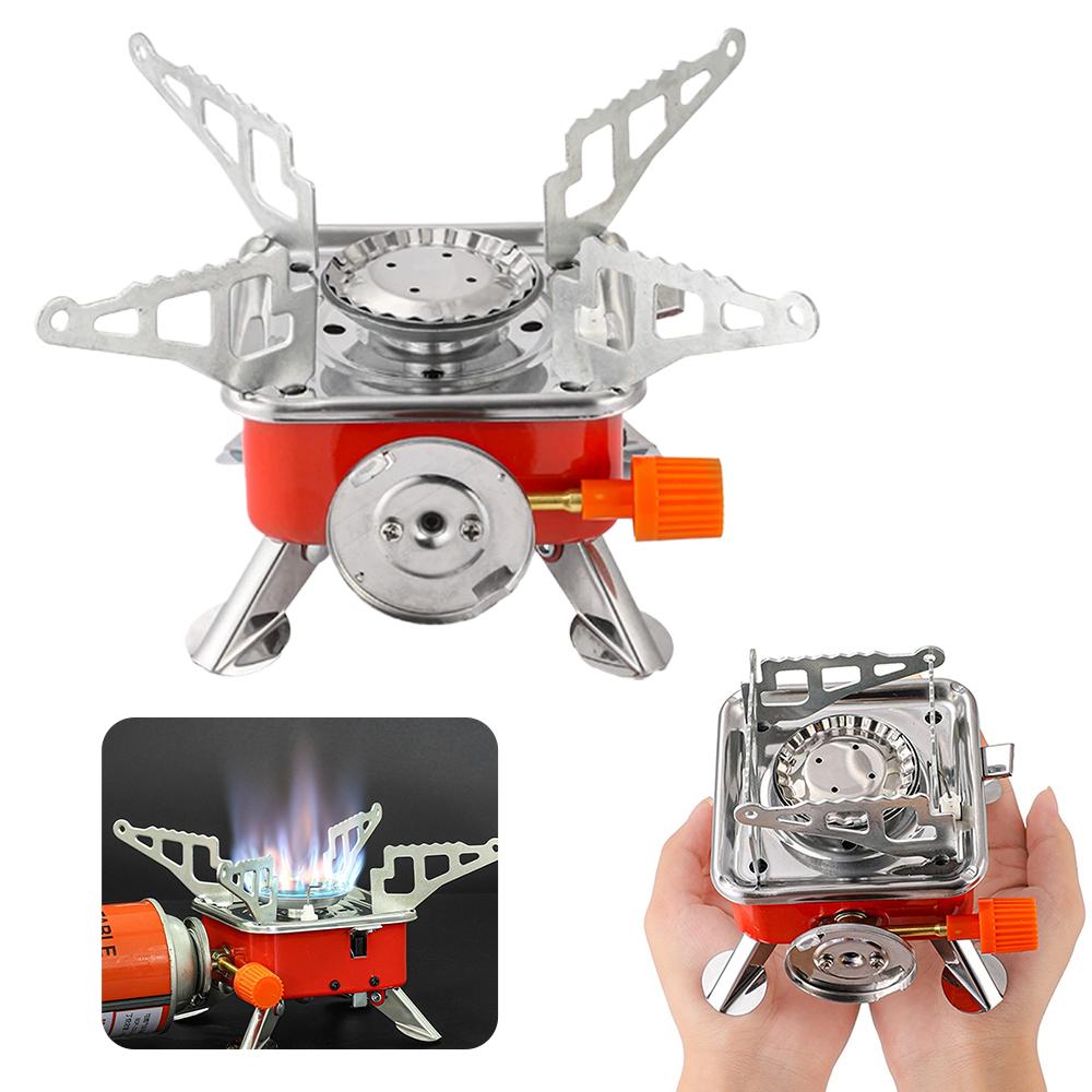 موقد محمول للتخييم قابل للطي م - مراجعة Camping Cooking Wood Stove وسعره