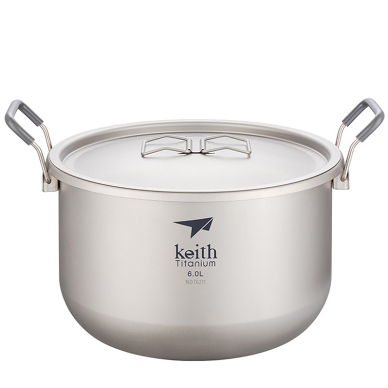 مجموعة أواني الطبخ كيث للتخييم - مراجعة Mess Kit Titanium وسعره