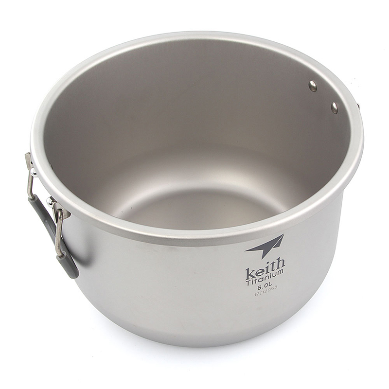 مجموعة أواني الطبخ كيث للتخييم - مراجعة Mess Kit Titanium وسعره