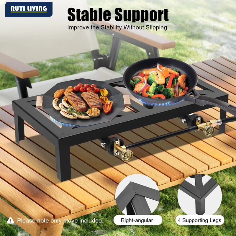 موقد غاز محمول للاستخدام الخار - مراجعة Cooking On Camping Stove وسعره