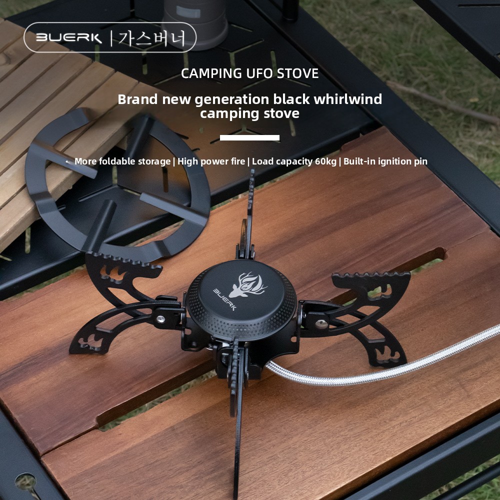 معدات الطهي للتخييم والتنزه وا - مراجعة Camping Cooking Wood Stove وسعره