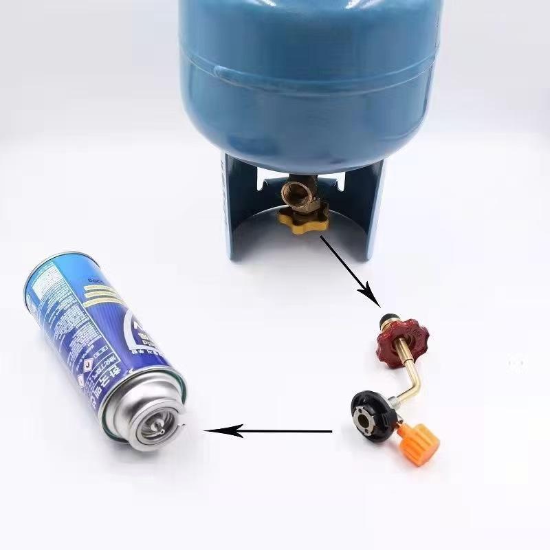 محول إعادة تعبئة أسطوانة غاز ا - مراجعة Camping Cooking Jet وسعره