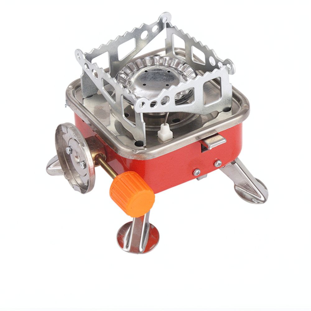 موقد غاز صغير قابل للطي للاستخ - مراجعة Camping Cooking Gas Stove Portable Tool وسعره