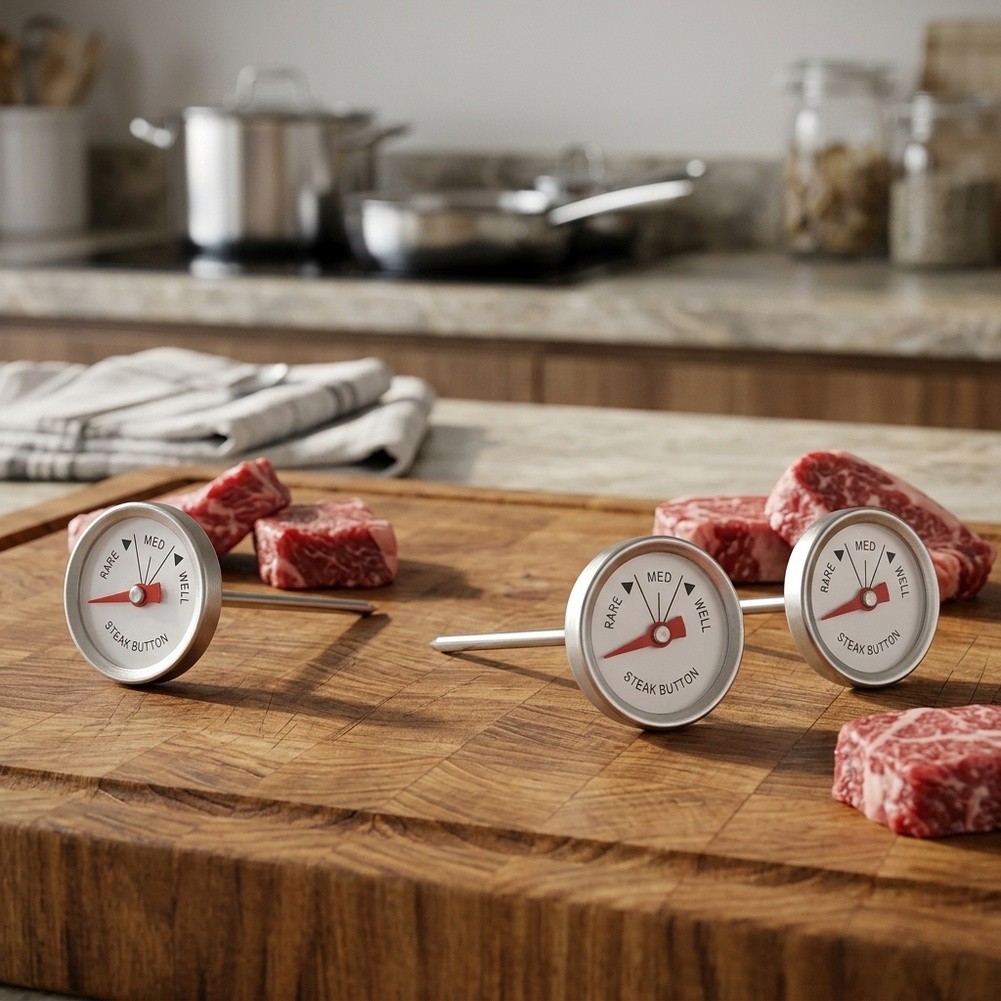 مجموعة من 4 قطع من موازين الحر - مراجعة Meat Thermometer Camp وسعره
