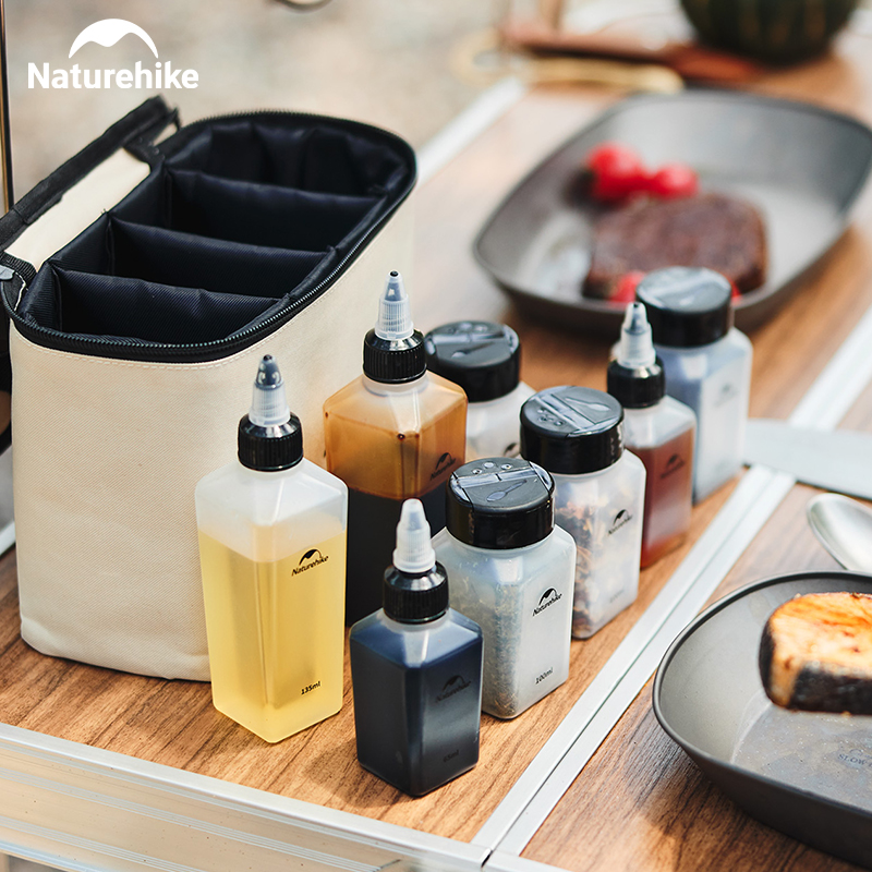 مجموعة زجاجات توابل للتخييم من - مراجعة Camping Cooking Oil Container وسعره