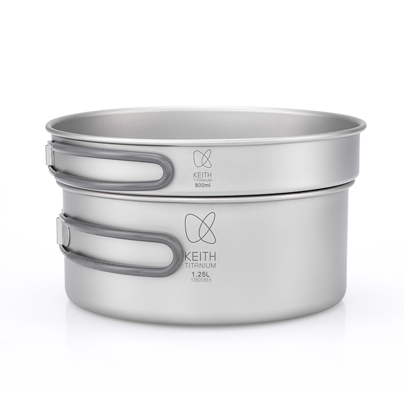 طقم أواني طهي من التيتانيوم ال - مراجعة Mess Kit Titanium وسعره
