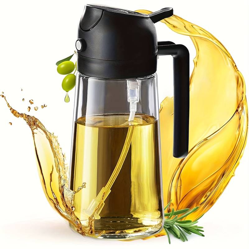 زجاجة رش زيت للمطبخ سعة 470 مل - مراجعة Camping Cooking Oil Container وسعره