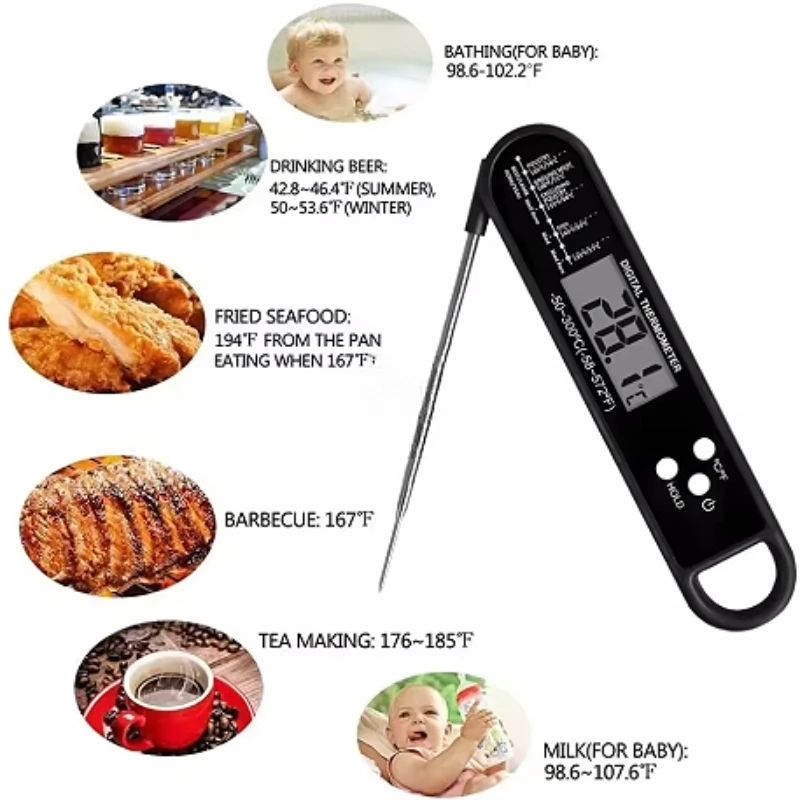 ميزان حرارة اللحوم الرقمي، ميز - مراجعة Meat Thermometer Camp وسعره