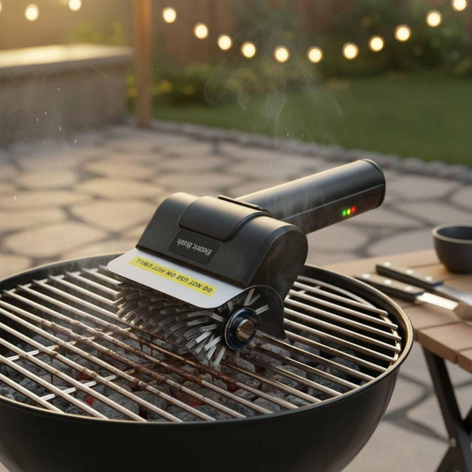 فرشاة تنظيف الشواية الكهربائية - مراجعة Camping Cooking Grill وسعره