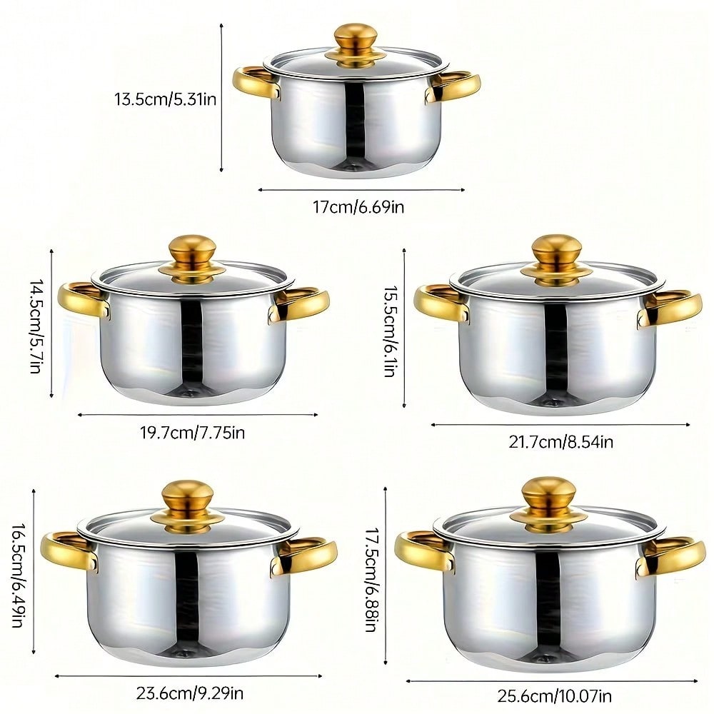طقم أواني طهي فاخرة وعصرية من  - مراجعة Camping Cooking Pan Set وسعره