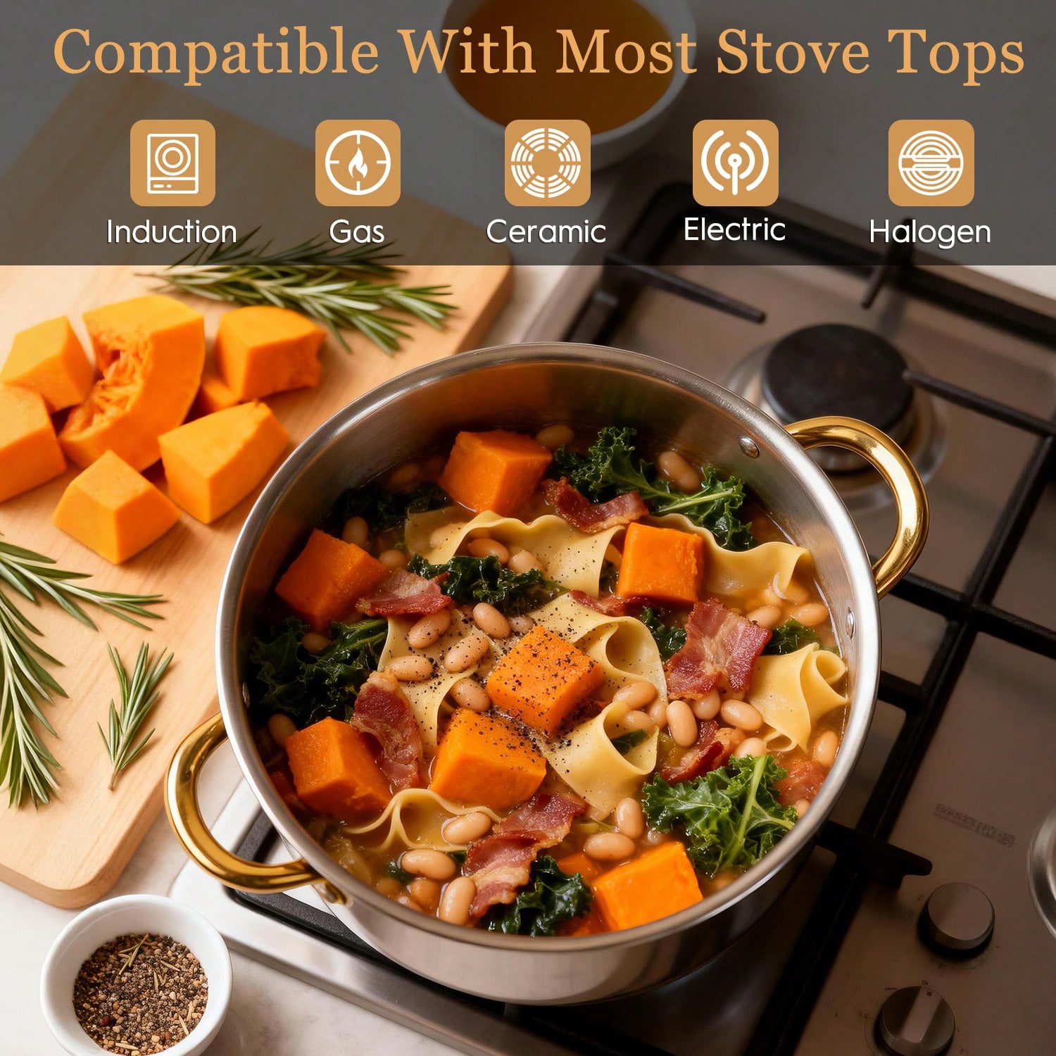 طقم أواني طهي فاخرة وعصرية من  - مراجعة Camping Cooking Pan Set وسعره