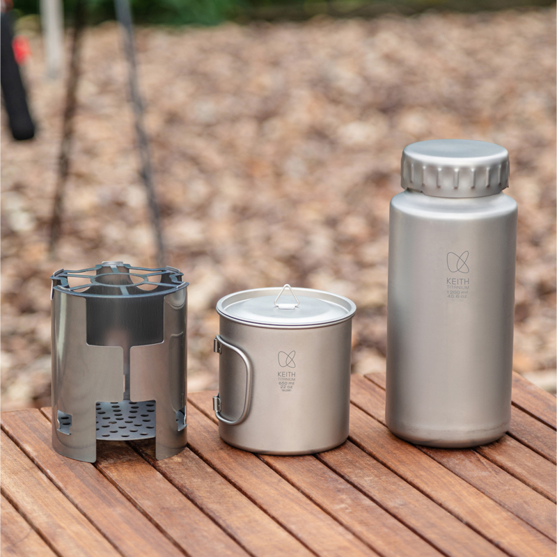 مجموعة التخييم من كيث المصنوعة - مراجعة Camping Cooking Wood Stove وسعره