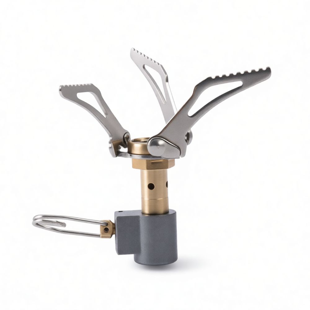 موقد غاز صغير محمول وقابل للطي - مراجعة Camping Cooking Gas Stove Portable Tool وسعره