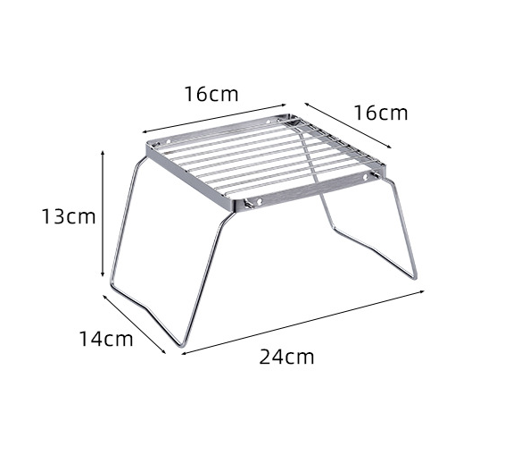 حامل موقد خارجي من الفولاذ الم - مراجعة Camping Cooking Pan Set وسعره