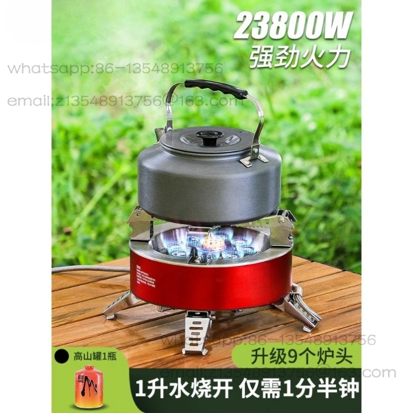 موقد غاز التخييم B18-Plus بتسع - مراجعة Camping Cooking Jet وسعره