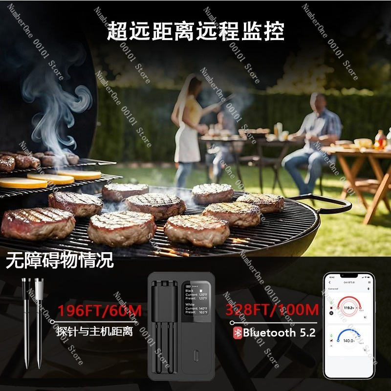 ميزان حرارة لاسلكي بتقنية البل - مراجعة Meat Thermometer Camp وسعره