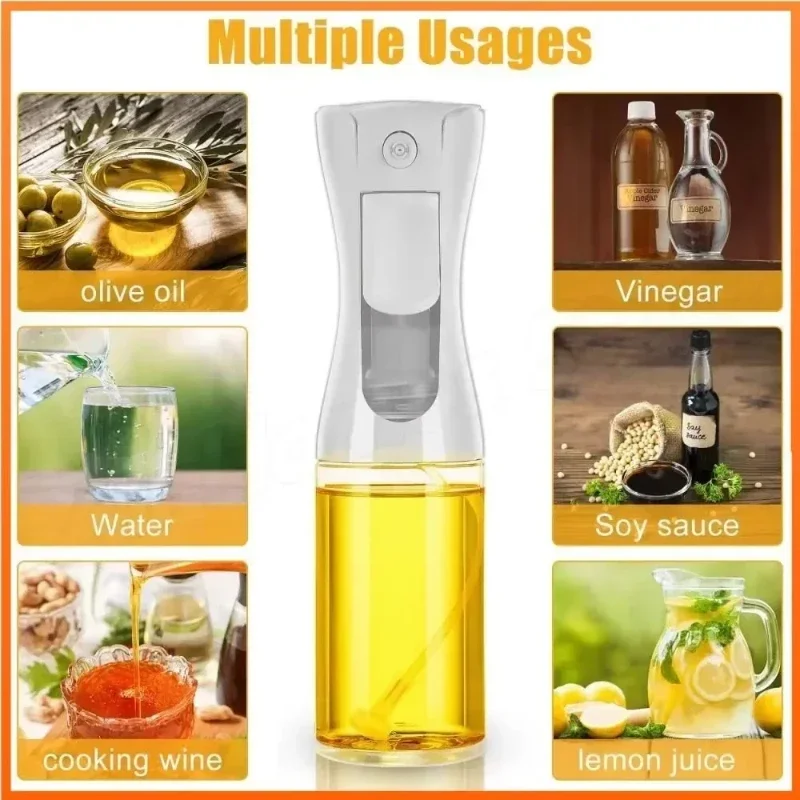 200/300/500 مللي زجاجة رذاذ ال - مراجعة Camping Cooking Oil Container وسعره