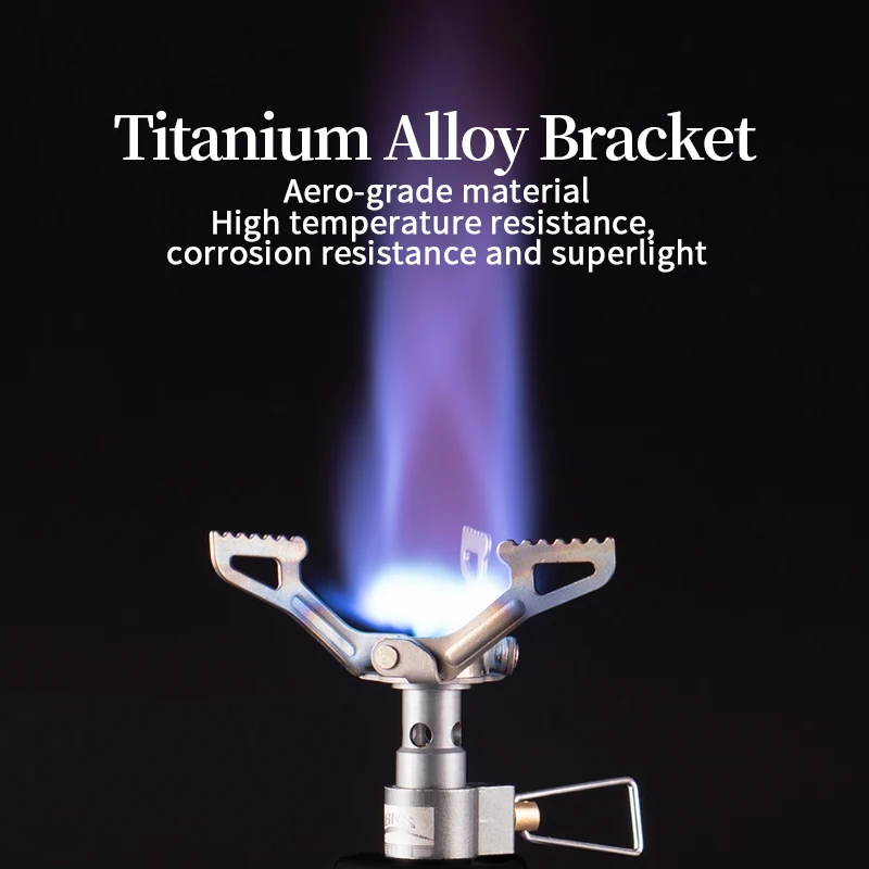 موقد غاز تيتانيوم صغير للتخييم - مراجعة Camping Cooking Wood Stove وسعره