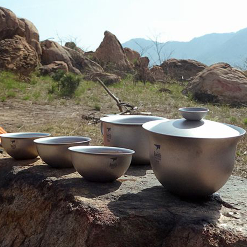 كيث التيتانيوم طقم شاي الكونغ  - مراجعة Mess Kit Titanium وسعره