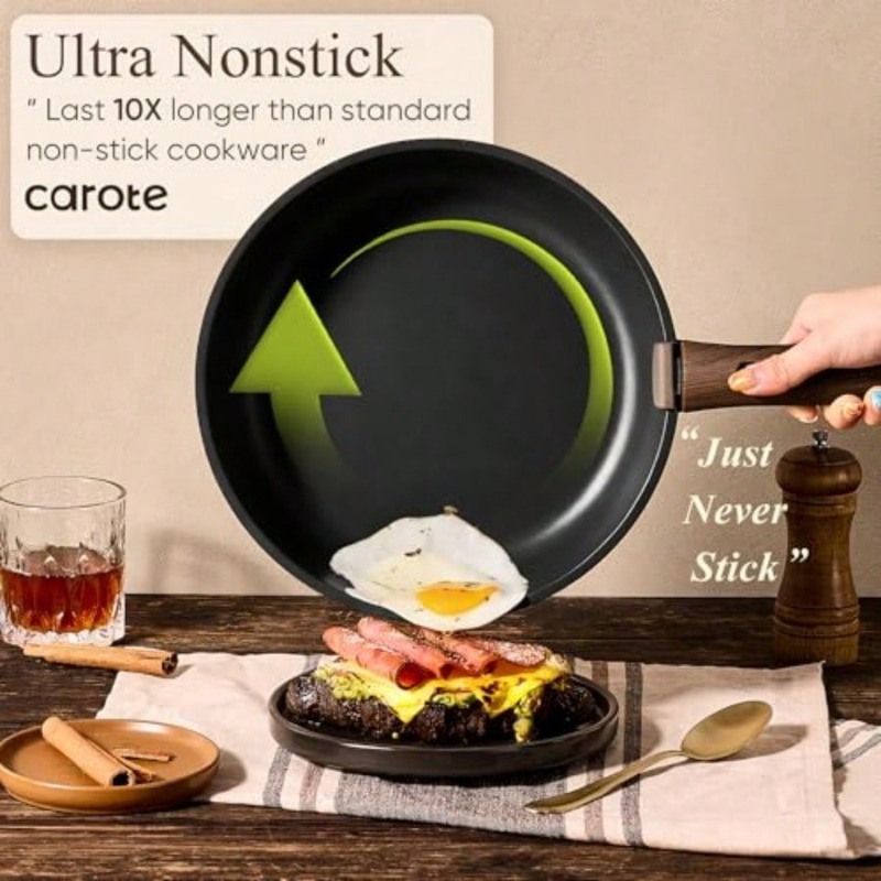 مجموعة أواني طهي مكونة من 19 ق - مراجعة Camping Cooking Set Detachable Handle وسعره